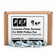 License Plate Screws For Bmw Qty 100