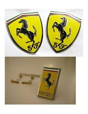 Car Badges - Ferrari Shieldshood Badge Car Grill Badge Emblem Logos Metal Enaml