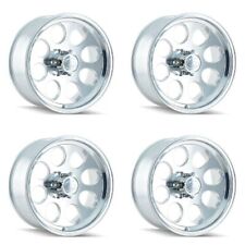 Set 4 16 Ion 171 Polished Wheels 16x8 8x6.5 For Chevy Gmc Ram Truck Rims -5mm