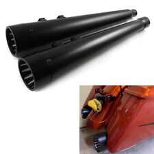 Sharkroad Slip On Mufflers 4.4 For Harley Touring 17-up Deep Rich Melody Tone