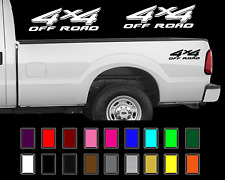 4x4 Off Road Decal Set Fits Ford F250 Super Duty Truck Bed Side Vinyl Stickers
