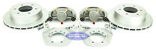 6 Lug Kodiak Trailer Disc Brake Set 12 Dacromet Rotorsstainless Steel Calipers