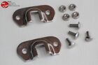 Early Ford Car Truck Model A Stainless Steel Radiator Support Rod Brackets Pair