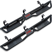 Running Boards For 2005-2023 Toyota Tacoma Double Cab 2-stair Side Step Nerf Bar