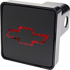 Chevrolet Tow Hitch Coverreceiver Trailer Plug In Black With Led Brake Light