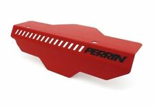 Perrin Aluminum Engine Pulley Cover For 02-14 Wrx 04-20 Sti Red