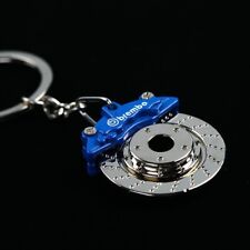Blue Brake Pad Calliper Disc Metal Key Chain Volkswagen Peugeot Lotus Bmw Audi
