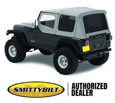 Smittybilt Replacement Soft Top W Half Door Skins For 88-95 Jeep Wrangler Yj
