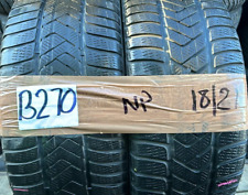 245 45 18 Pirelli Sotto Zero 03 Winter 2454518 100v Part Worn Tyres 4-4.5mm X2