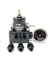 6an Fuel Pressure Regulator Kit With Return Universal And Adjustable 13109 Style