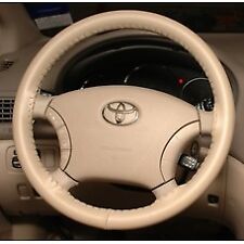 Wheelskins - Genuine Leather Steering Wheel Cover - Sand