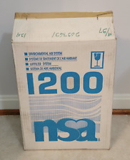 Vintage Nsa 1200 Environmental Air Filter System With Box