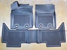 Toyota Tacoma 2018-21 At Double Cab All Weather Rubber Floor Liner Mat Oem New