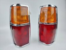 Fits For Nissan Datsun 720 Pickup 4wd 1982-1984 Tail Light Rear Lamp Chrome Pair