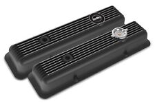 Holley 241-135 Muscle Series Valve Covers For Small Block Chevy Engines-black