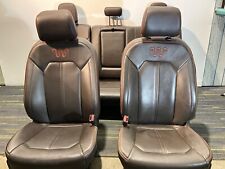 2015-2020 Ford F150 King Ranch Seat Set Cooled And Heated Brown Leather