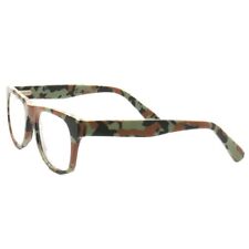 Hand Made Full Rim Camo Camouflage Eyeglasses Square Glasses Frames Men Women
