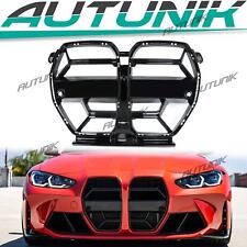 Csl Style Front Grille Gloss Black For Bmw G80 M3 G82 G83 M4 2021-2023 2024
