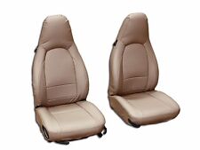 Porsche 911 928 944 968 Beige Leather-like Custom Made Front Seat Cover