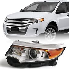 Projector Headlights Assembly Headlamp Halogen Driver Side For 2011-14 Ford Edge