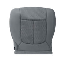For 2011-2016 Ford F250 F350 Xlt Front Driver Bottom Cloth Seat Cover Gray