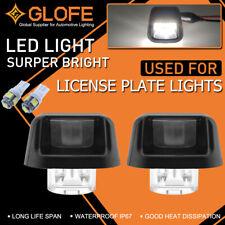 License Plate Lights Bumper Lamp Housing Cover For Nissan Frontier Smoked Lens