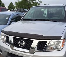 New Oem 2005-2019 Nissan Frontier Front Hood Protector - Bug Guard - Smoke Color