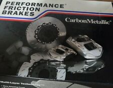 Disc Brake Pad Set Rear Performance Friction 0932.20 Carbon Metallic