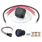 Dual Battery Isolator Connect Monitor Kit With Voltage Sensitive Relay For Utv