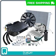 Complete Universal Air Conditioning Ac Kit W 100 Electric Compressor - 12v