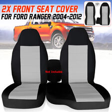 For 2004-2012 Ford Ranger 6040 Hiback Car Seat Covers Light-gray