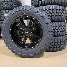 20x10 Moto Metal Mo970 Black Wheels Rims 35 Mt Tires 8x170 Ford Super Duty F250