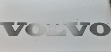 Volvo Sign Lettering Garage Sign Brushed Aluminum 4 Feet Wide