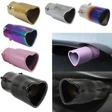 Heart Shaped Car Stainless Steel Rear Exhaust Pipe Tail Muffler Tip