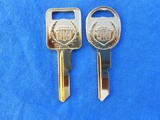 Cadillac Crest Gold A B Nos Key Blanks 1971 1975 1979 1983 1984 1985 1986