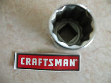 New... Craftsman 12 Drive Dr Metric Mm Socket 12-pt Point Wrench - Any Size