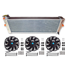 Air To Water Intercooler Aluminum Heat Exchanger Radiator Universal Fans