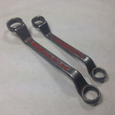 Tru-fit Box End Stubby Offset Wrenches 12pt 5002 5003 12 - 1116 Usa Vintage