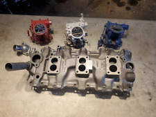 Chevrolet 348 Tri-power Manifold Carbs Setup Casting 3749948 L2160