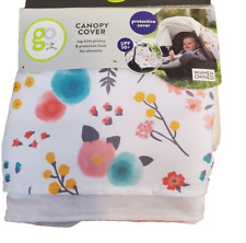 Go By Goldbug Canopy Cover Floral Upf 50 Protective Car Seat Cover