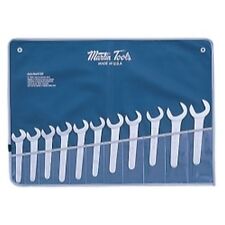 Martin Tools Sw11k 11 Piece 30 Degree Open End Service Wrench Set