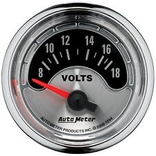 Autometer 1294 2-116 Voltmeter 8-18v American Muscle New