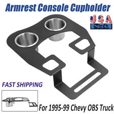 Armrest Console Cup Holder Bracket For 1995-99 Chevy Obs Truck 6040 Bench Seat