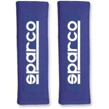 Sparco 01098s3a 3 Inch Alcantara Blue Seat Belt Harness Pad New