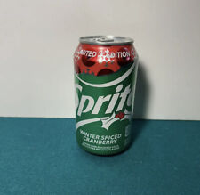 Winter Spiced Cranberry Sprite 12oz Collectible Can Xmas Limited Edition 2022