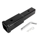 2 Trailer Hitch Extension Receiver Tube Extenders With Pin And Clips 7 Length