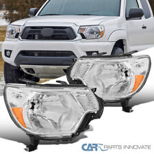 Fits 2012-2015 Toyota Tacoma Pickup Clear Headlights Lamp Repalcement Leftright