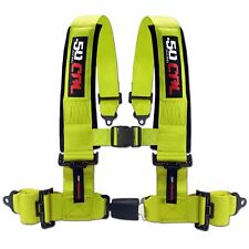 4 Point 3 Safety Harness Seat Belt With Button Release Universal Fit Utv 4x4