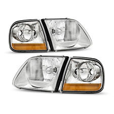 Headlights For 1997-2003 Ford F150 Wamber Corner Lights 99-02 Expedition Lhrh