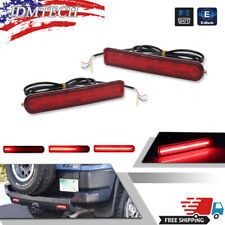 Fits Toyota Fj Cruiser 07-14 Rear Bumper Tail Brake Led Sequential Signal Lights